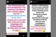 Cris Cyborg's latest Instagram stories